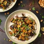 Asian-Style Garlicky and Spicy Eggplant Stir-Fry