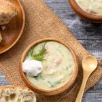 Hot or Cold Vegan Leek & Potato Soup1