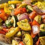Roasted Zucchini and Summer Squash