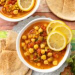 Harira - lentil & chickpea soup