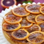 Vegan Blood Orange Upside Down Cake