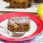 Vegan Apple Coffee Cake featured