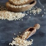 Raw sorghum grain