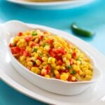 Dairy-free jalapeño creamed corn