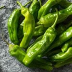Raw Fresh Shishito Peppers