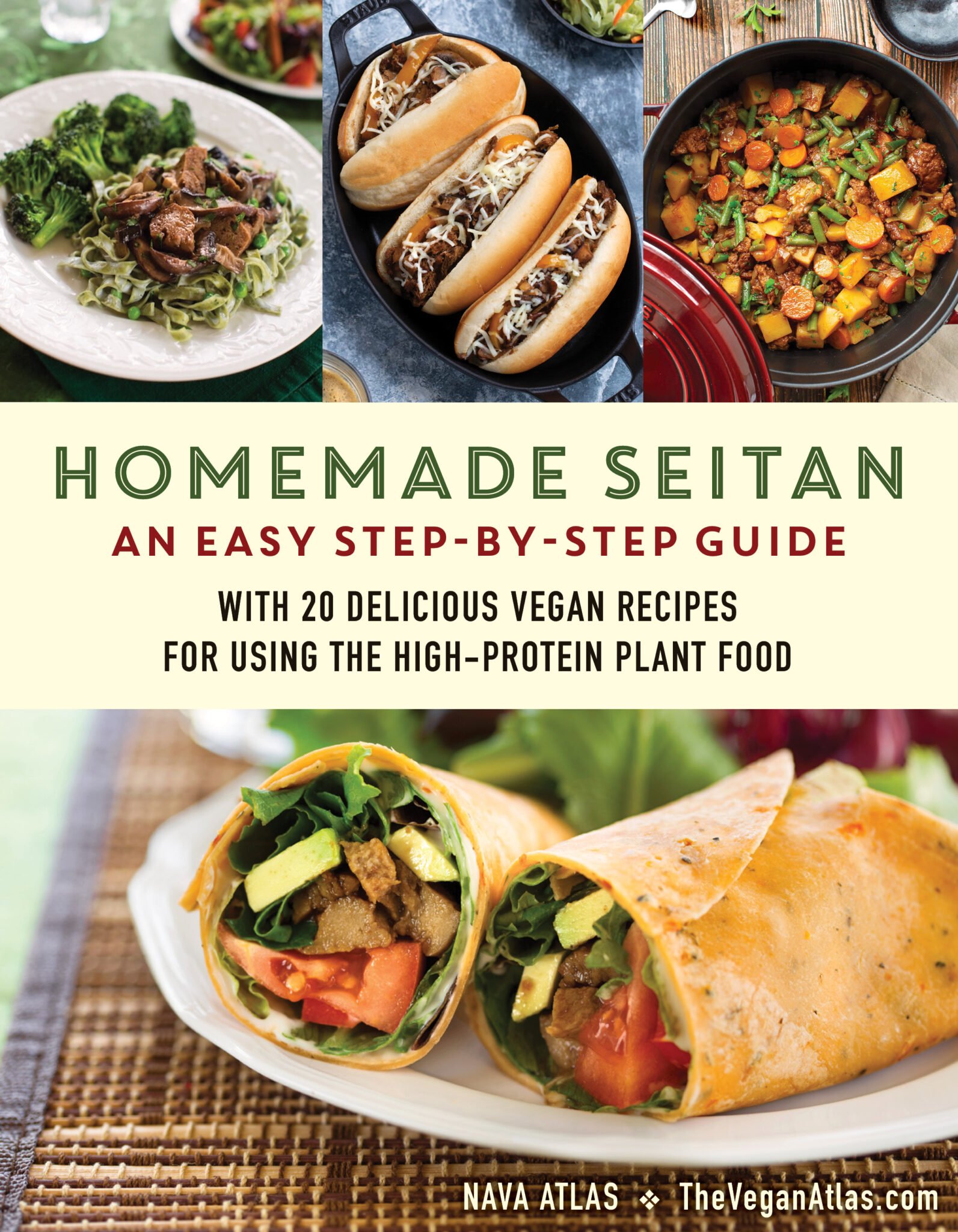 Homemade Seitan A Downloadable MiniCookbook The Vegan Atlas