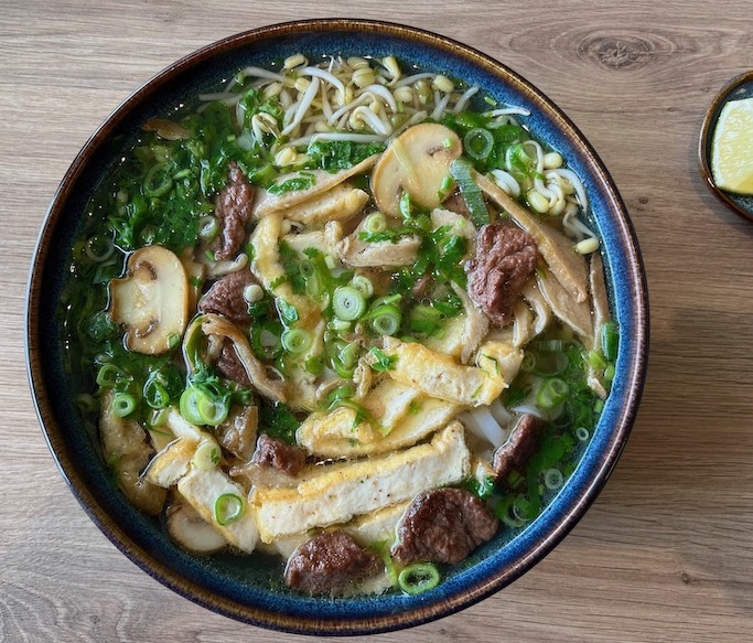 Loving Hut Reykjavik-Vegan pho