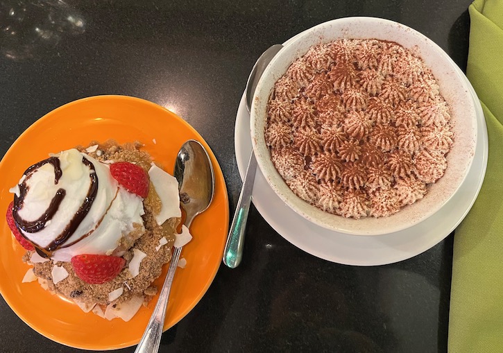 Vegan World Peace desserts