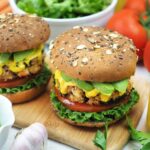 Hijiki or arame tofu burgers