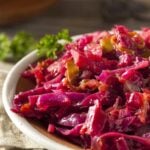 Braised Red Cabbage with Red Wine and Apples