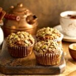 Whole grain vegetable muffins