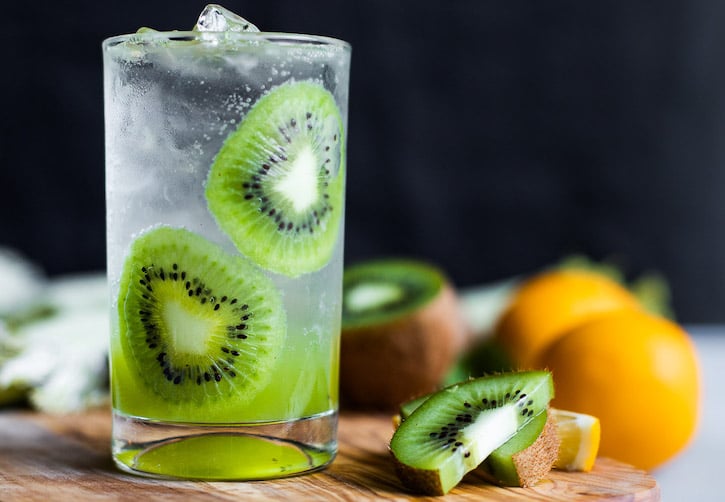 Kiwi Fall Mocktail