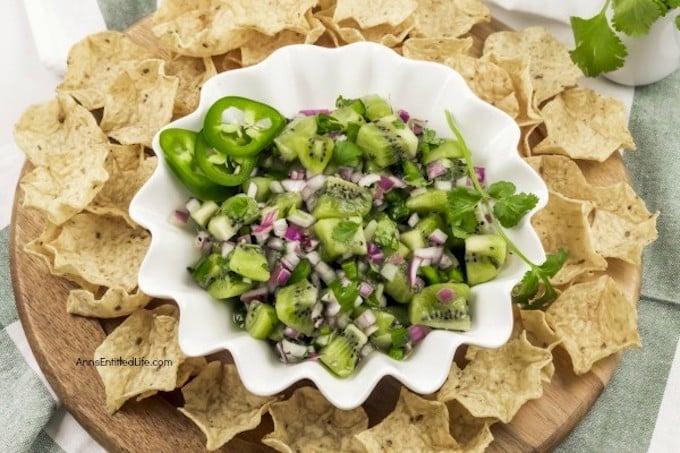 Zesty kiwi jalapeno salsa