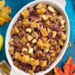 Vegan Walnut Apple Stuffing