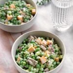 Vegan midwestern heartland pea salad