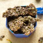 Pumpkin seed and hemp seed brittle