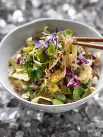 Tahini, Lime & Ginger Noodles by Tess Challis