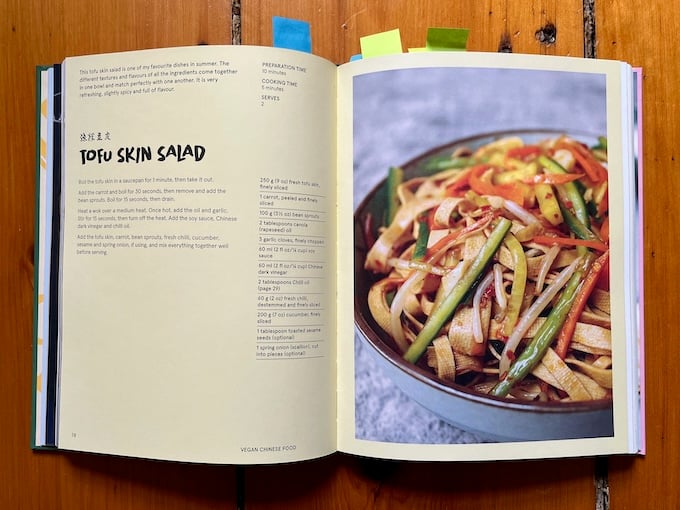 Tofu Skin Salad from Vegan Chinese Food by Yang Liu