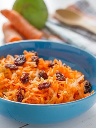 Carrot, Apple & Raisin Salad