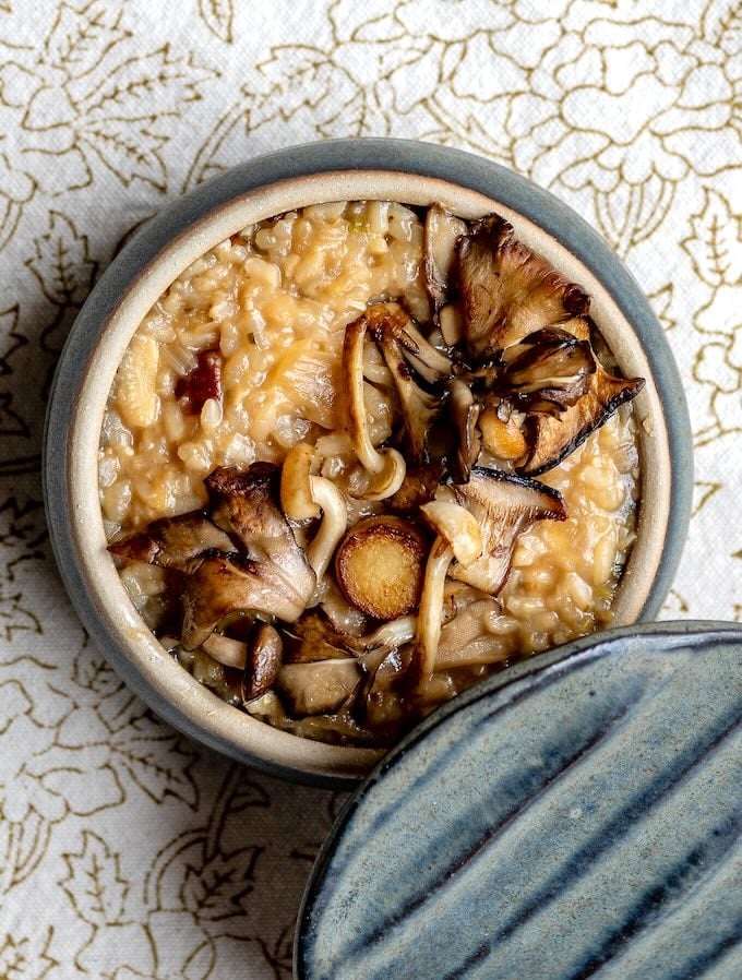 Mushroom Rice (Japanese-Style)