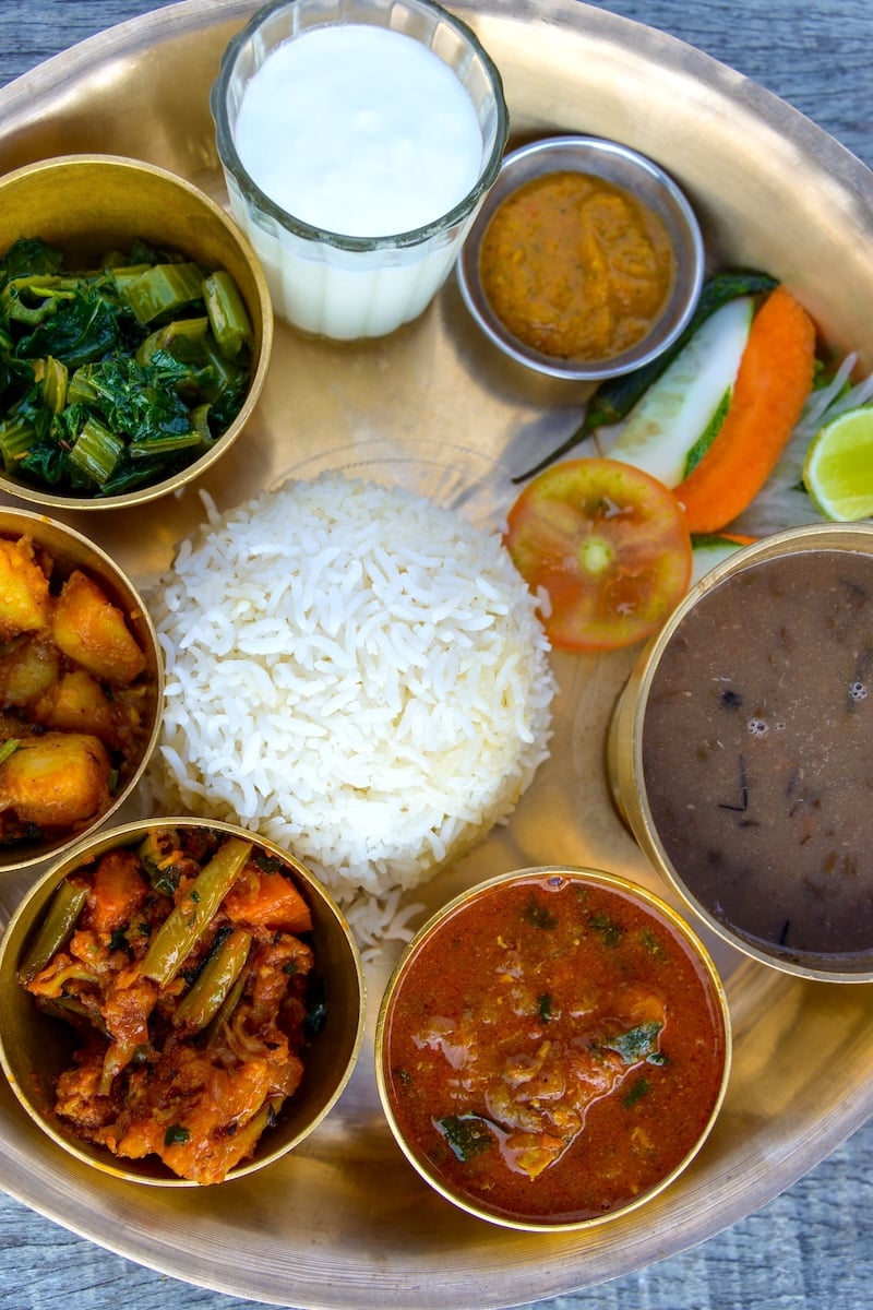 Nepalese dal bhat